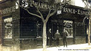 ALGER - RUE FRANKLIN 10 - PHARMACIE FRANCO-ESPAGNOLE
